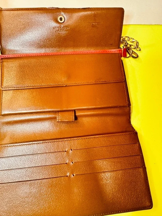 Louis Vuitton Monogram International trifled long wallet - Picture 9 of 13